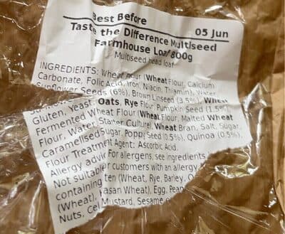 Taste The Difference Multi Grain Bread