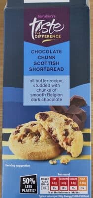 Chocolate Chunk Shortbread