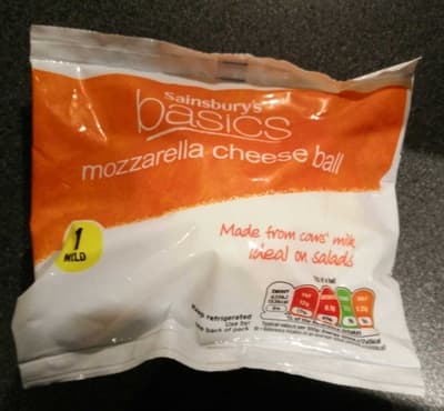 Sainsbury's Standard Street Co. Mozzarella Cheese Ball