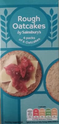Rough oatcakes
