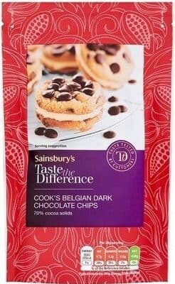 Taste the Difference Cook's Belgian Dark Chocolate Chips