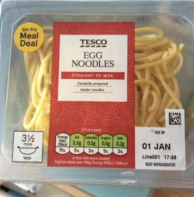 Tesco EGG Noodles