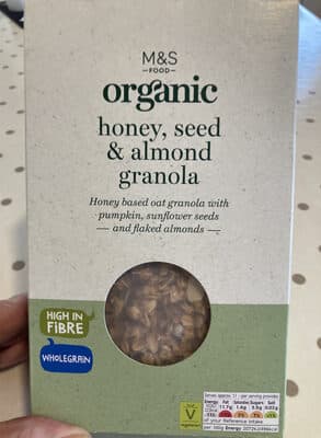 Organic Honey, Seed & Almond Granola