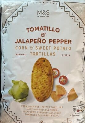Tomatillo & Jalapeño Pepper Tortilla