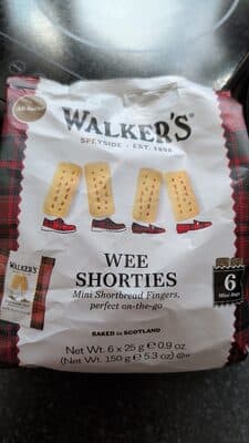 Wee Shorties Mini Shortbread Fingers