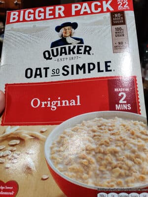 Quaker Oat So Simple Original
