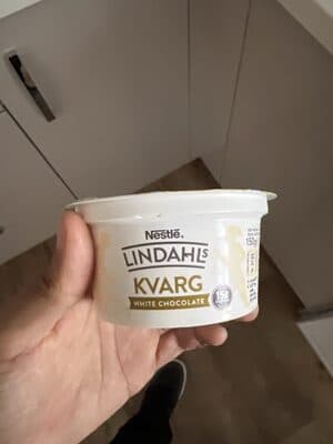 Nestlé Lindahl's Kvarg White Chocolate Flavour