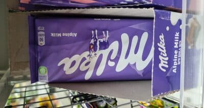 Milka Alpine Milk Chocolate Bar