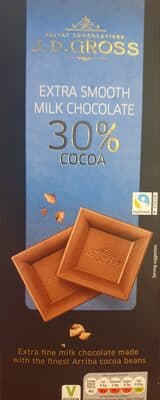 Extra Smooth Milk Chocolate 30% Cocoa