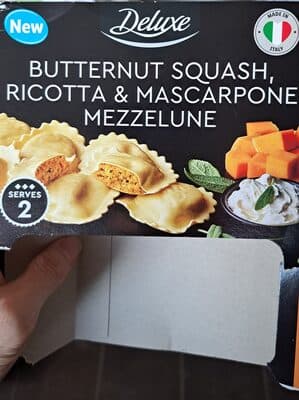 Butternut Squash, Ricotta & Mascarpone Mezzelune