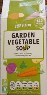Lidl Chef Select Garden Vegetable Soup