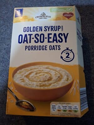 Golden Syrup Flavour Oh-So-Easy Porridge Oats