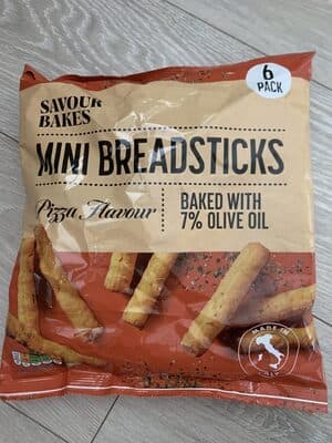 Bakes Mini Breadsticks Pizza Flavour