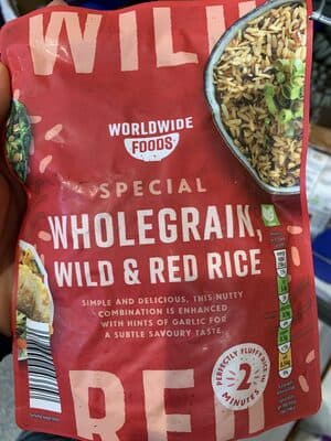 Special Wholegrain, Wild & Red Rice