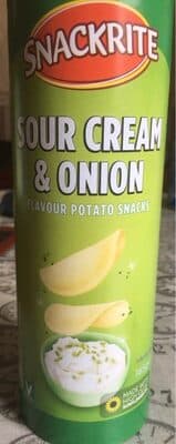 Stackz Sour Cream & Onion flavour potato snacks