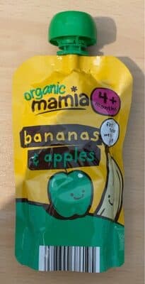 Organic Mamia Banana’s & Apples