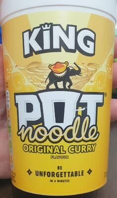 Pot Noodle Original Curry flavour