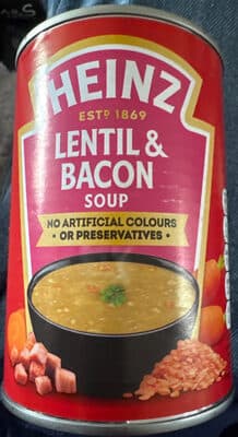 Heinz Lentil & Bacon Soup