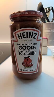 Mr Ridiculously Good's Smooth Tomato Bolognese
