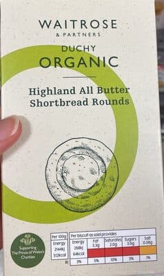 Highland All Butter Shortbread Rounds