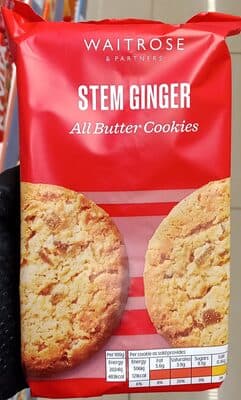 Stem Ginger Cookies