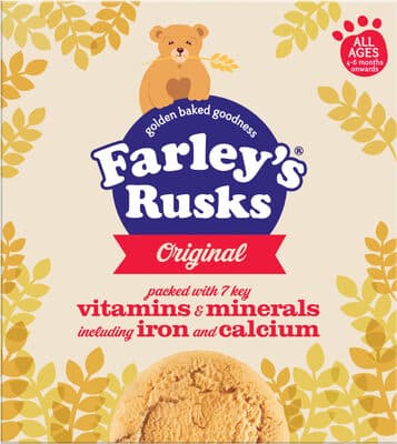 All Ages 4-6 Months Onwards Rusks Original