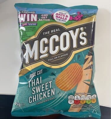 Thai Sweet Chicken Flavour Potato Crisps