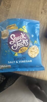 Snack a Jacks Minis Rice & Corn Cakes Zingy Salt & Vinegar