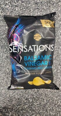 Balsamic Vinegar & Caramelised Onion Flavour Potato Crisps
