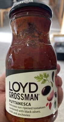 Loyd Grossman Pasta Sauce,Puttanesca 350G