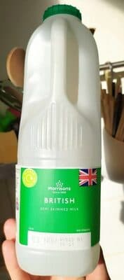 Morrisons British Semi Skimmed Milk