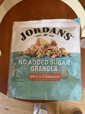 jordans no added sugsr granola