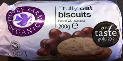 Galletas de Avena con Fruta