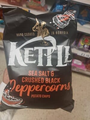 Sea Salt & Crushed Black Peppercorns