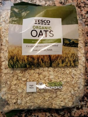 Tesco Organic Porridge Oats 750G