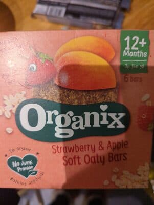 Soft Oaty Bars - Strawberry & Apple