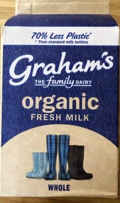 Organic fresh milk