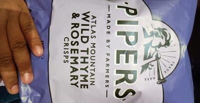 Pipers Wild Thyme & Rosemary Crisps