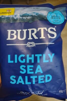 Burts Lightly Sea Salted Potato Chips