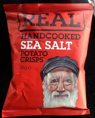 Handcooked Sea Salt potato crisps