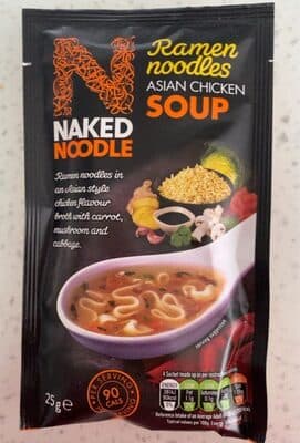 Naked noodle soup