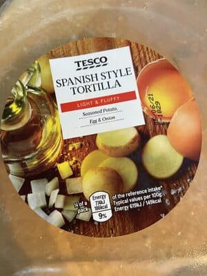 Spanish Potato And Onion Omelette