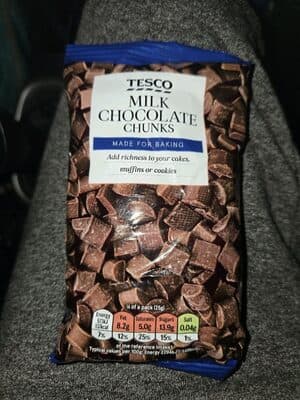 Tesco Milk Chocolate Chunks