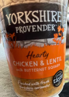 Chicken & Lentil with Butternut Squash