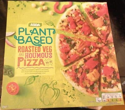 Omv! Roasted VEG & Houmous Pizza