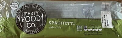 Hearty Food Co. Spaghetti
