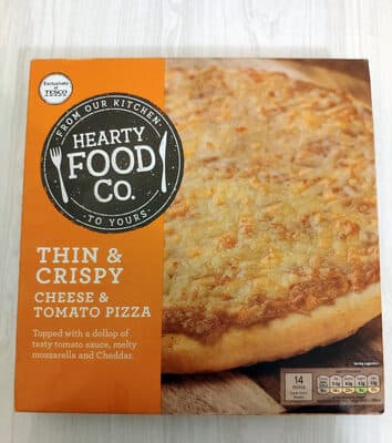 Thin and Crispy Cheese and Tomato Pizza