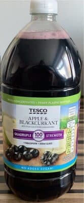Tesco Apple & Blackcurrant