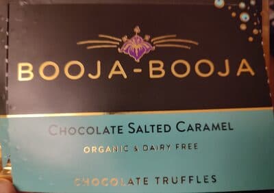 Eight chocalte salted caramel Truffles