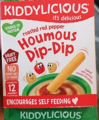 Roasted red pepper Houmous dip-dip